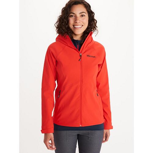 Marmot Alsek Softshell Jacket For Womens Red GLT815634